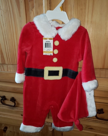 santa outfit for baby boy